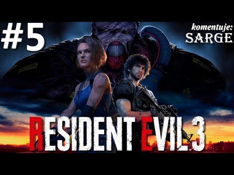 Zagrajmy w Resident Evil 3 Remake PL odc. 5 - Osobisty prześladowca | Hardcore