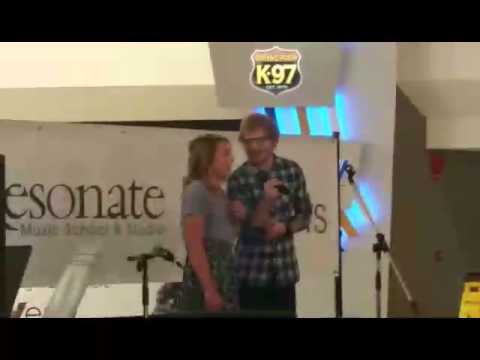 Ed Surprises Fan Singing Thinking Out Loud