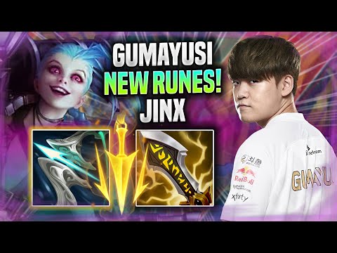 GUMAYUSI TESTING JINX WITH NEW RUNES! - T1 Gumayusi Plays Jinx ADC vs Miss Fortune!