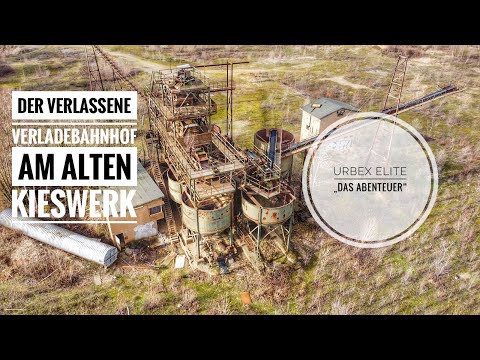 Lost Place Der verlassene Verladebahnhof am alten Kieswerk