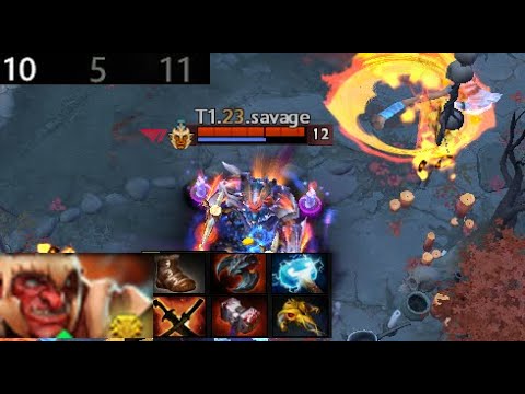 23savage - Troll Warlord | OG vs T1  (game 2) BO2 | The International 2021