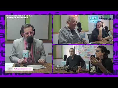 Dolores Solá y Acho Estol nos visitan en los estudios de FM La Patriada