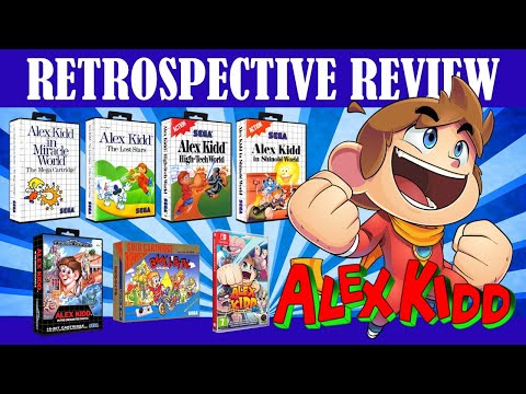 ALEX KIDD - ALL GAMES REVIEWED 