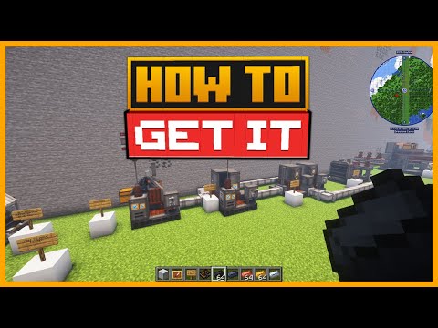 🟨 HOW to GET GRAPHITE in the IMMERSIVE ENGINEERING MOD in MINECRAFT
