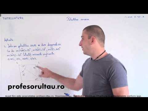 probleme patrulater convex - profesorultau.ro