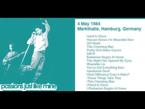 The Smiths - May 4, 1984 - Hamburg, Germany (Full Concert) LIVE