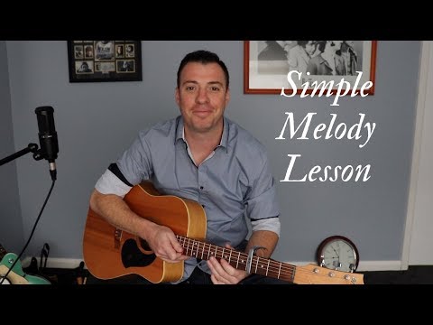 Original Guitar Riffs, Simple Melody Lesson