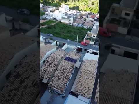 Energia Solar em Esmeraldas: 260 kWh/mês com 4 Painéis Bifaciais #Shorts