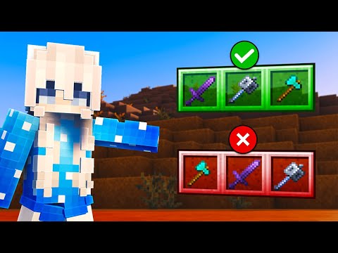 How Your Hotbar Order Impacts Minecraft PVP
