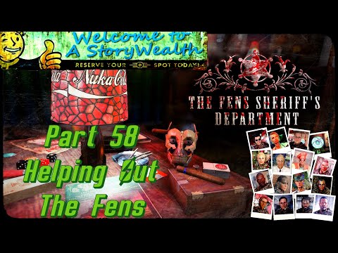 Fallout 4 - A StoryWealth Collection Playthrough Part 58 The Fens Sheriff's Department - Bleachers 2