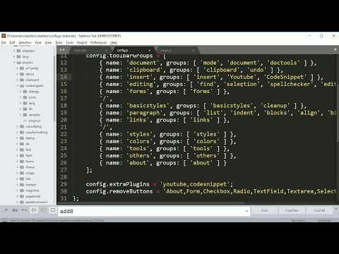 Add extra plugins in ckeditor part3