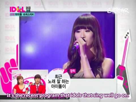 [AdoS] 110817 Mnet Idol Chart Show EP18 - #5 Hyorin Cut