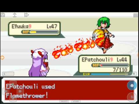 Touhoumon another world lets play episode 30: tamamushi city champ