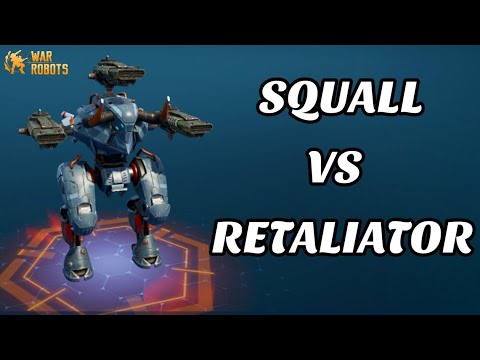 SQUALL VS RETALIATOR - WAR ROBOTS COMPARISON