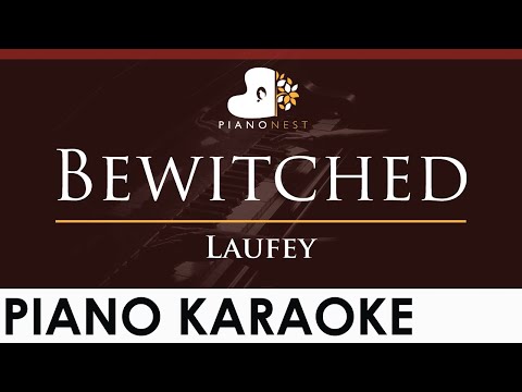 Laufey - Bewitched - HIGHER Key (Piano Karaoke Instrumental)