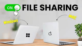 Share Files Between Mac and Windows 11 Wirelessly (No USB Drive Needed)