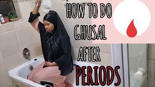 LEARN HOW TO DO GHUSAL AFTER PERIODS