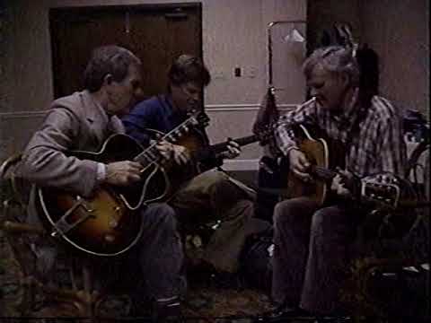 Leo Kottke, Chet Atkins & Doc Watson 1988 jam Nashville