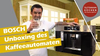 UNBOXING des BOSCH Kaffeevollautomaten CTL636ES6 - Was kann er? Was ist im Lieferumfang enthalten?