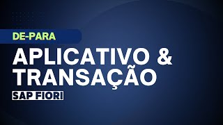 Como encontrar Aplicativos Fiori para uma Transação | SAP | Fiori | S/4HANA