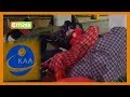 150 COLNET workers spend night in the cold aT JKIA
