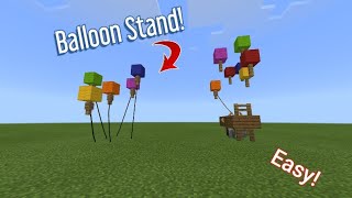 Minecraft Balloon Stand Tutorial!