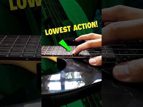 The Lowest Guitar Action Ever