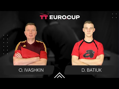 00:30 Oleksandr Ivashkin  - Dmytro Batiuk 10.12.2024 TT Euro.Cup  Ukraine MASTER. TABLE 3