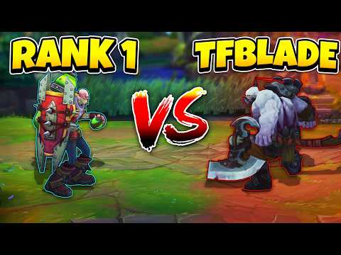 When the Rank 1 Singed faces off against TFBlade! (EPIC TOP LANE MATCHUP)