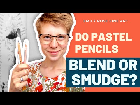 Do pastel pencils blend easily? Faber Castell and Caran D'Ache Pastels