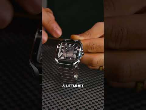 Cartier Santos Steel ADLC Grey Dial Mens Watch WSSA0037 Review | SwissWatchExpo