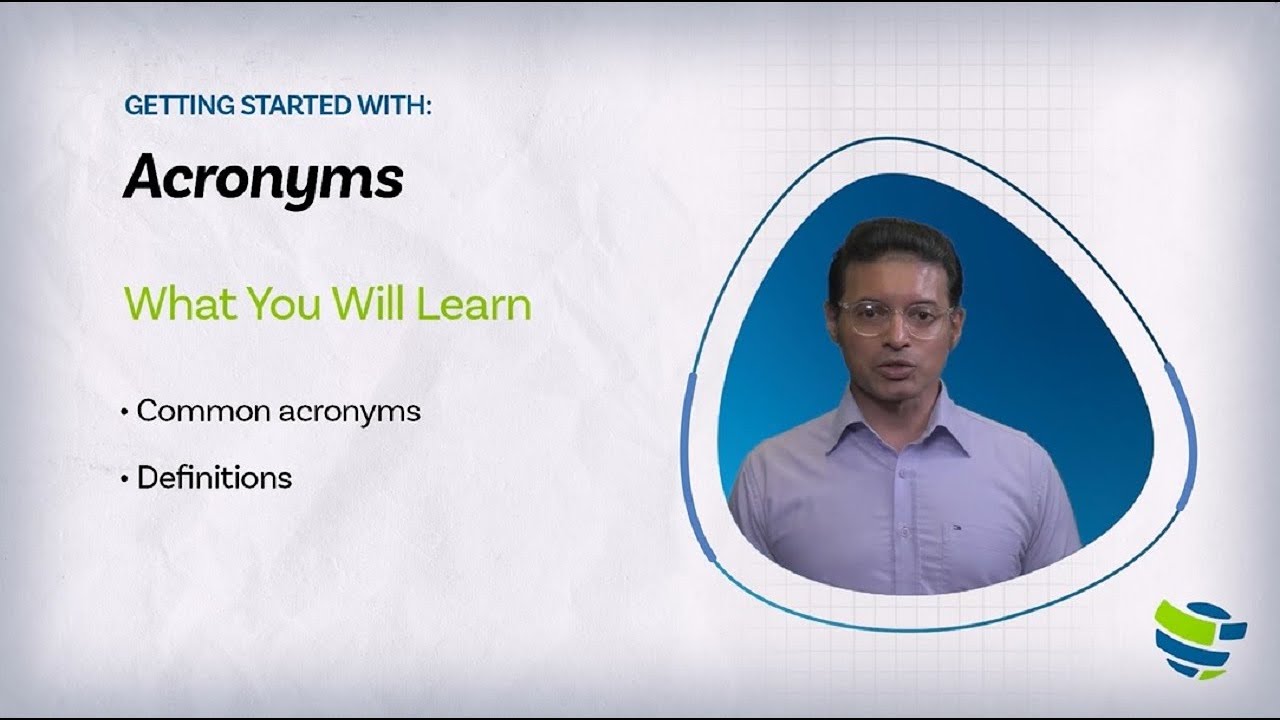 Getting Started With: Acronyms