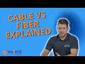 Cable vs Fiber Internet Explained