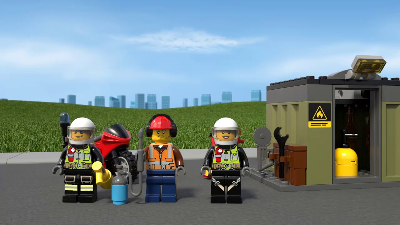 Lego 60108 City Пожарная команда быстрого реагирования