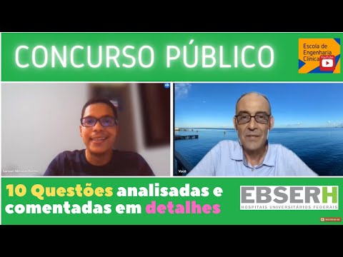 10 questões comentadas do Concurso público da EBSERH para o Hospital da UNIFAP