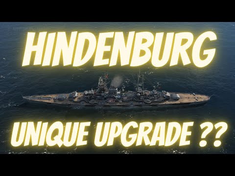Unique Upgrade Hindenburg - Worth It? - World of Warships WOWS Gameplay