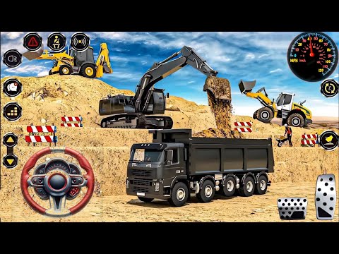 🚧 City Road Construction Gameplay - Android GamePlay 