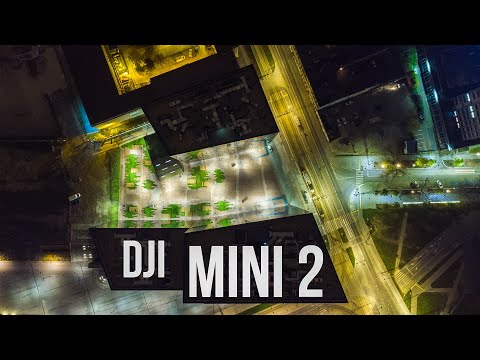 DJI Mini 2 at night
