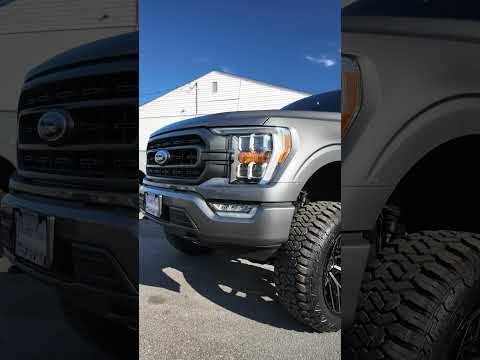22x12 Fuel Flux | 35x12.50R22 Fury Tires | 6\\" Rough Country Lift - 2023 #Ford #F-150 #KrietzCustoms