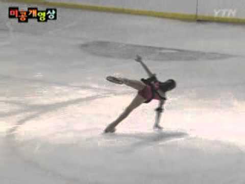 Queen Yu-Na Kim 2003. 03 (12 years old) Korean Championships FS - Carmen [YTN]