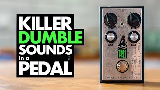 Video thumbnail for JRockett Audio Designs HRM Hot Rubber Monkey - a Dumble in a pedal by TheSuperFunAwesomeHappyTimePedalShow
