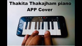 Thakita thakajham - Awesome piano app cover || rarandoi veduka chuddam