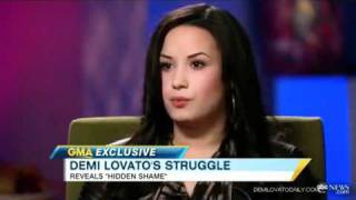 Demi Lovato Talks About Cutting Herself