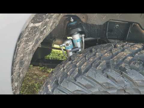 Tundra on Bilstein 6112 coil overs and 35" tires