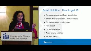 HDSA Importance of Nutrition in HD