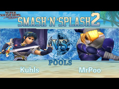 SNS2 - Kuhls (Marth) vs WIT | MrPoo (Sheik) - Melee Pools
