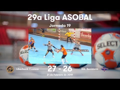 LIGA ASOBAL J19: Liberbank Cuenca - BM. Benidorm 27-26