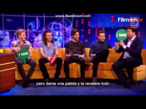 One Direction play Never Have I Ever on the Jonathan Ross Show Sub