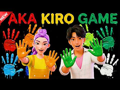 AKA! KIRO! AKA! SHIRO! K-POP| VIRAL TREND! Color Mixing | immersive interactive