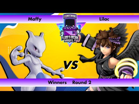Flynn's Arcade 074 Winners Round 2 - Maffy (Mewtwo) vs. Lilac (Pit) SSBU Tournament 2023